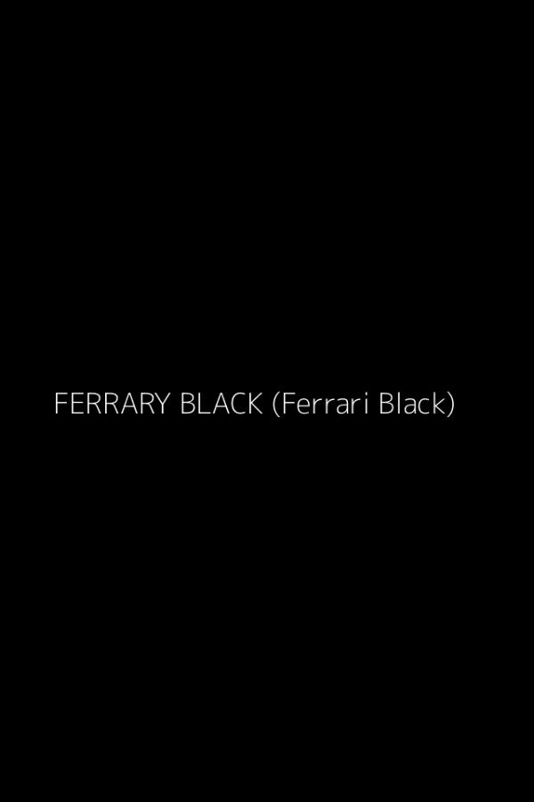 FERRARY BLACK (Ferrari Black)